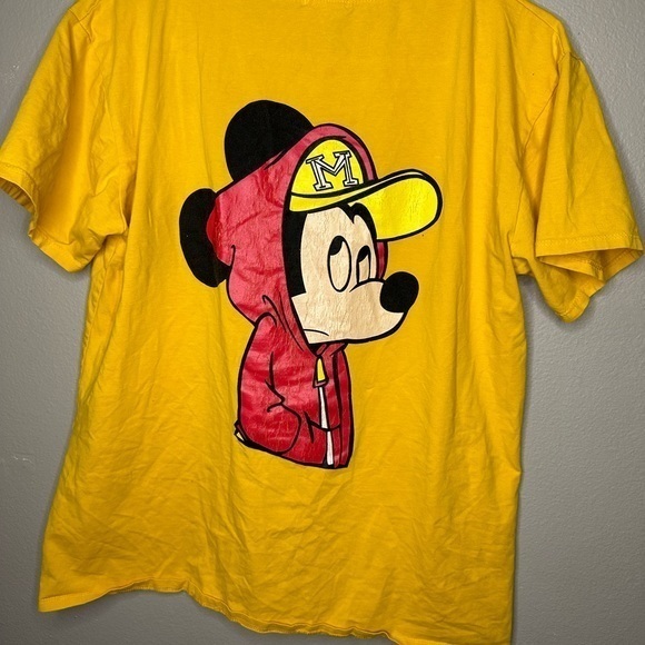 J&Y jingyifushi vintage firefighter Mickey Mouse 52 tshirt gd - Picture 1 of 5